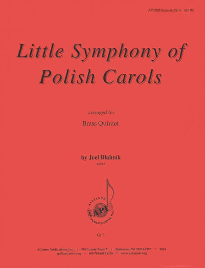 Little Symphony Of Polish Carols - Br 5